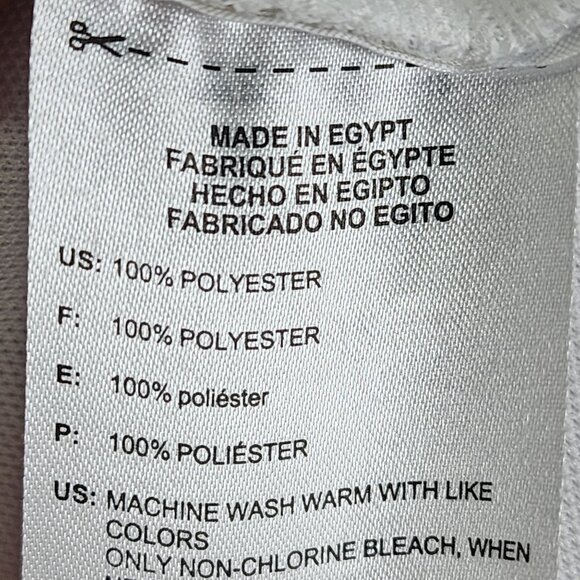 Men's Adidas Chest Print Golf Polo Shirt ADVR0821 White / Glory Blue Size L - Picture 6 of 10